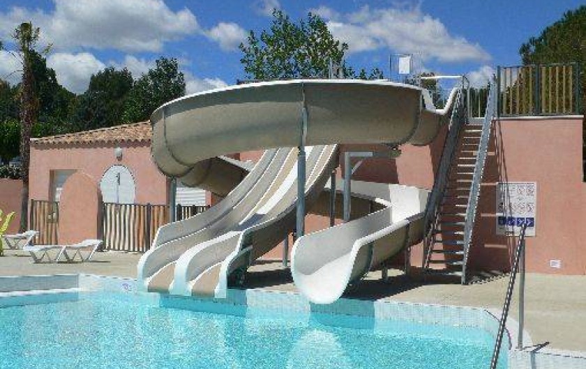 Location de vacances - Bungalow - Mobilhome à Bessan - Toboggans