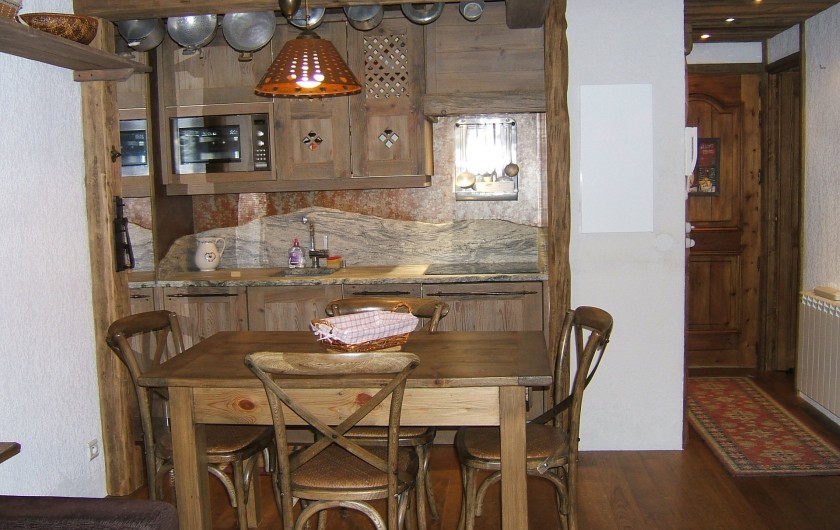 Location de vacances - Appartement à Saint-Gervais-les-Bains - Coin cuisine