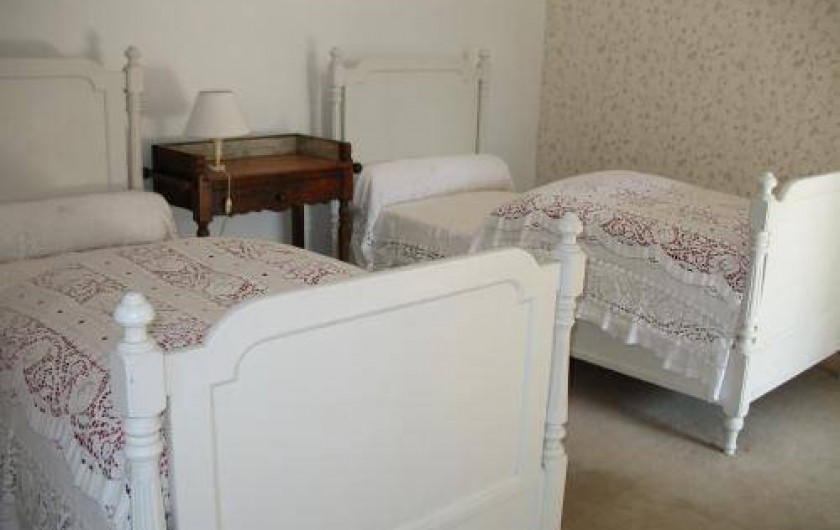 Location de vacances - Maison - Villa à Saint-Mihiel - Chambre 2 lits simples
