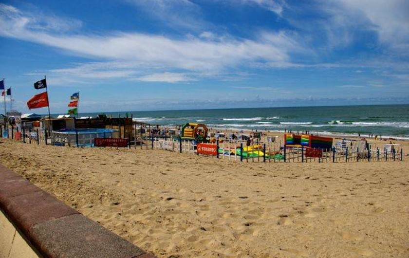 Location de vacances - Villa à Soulac-sur-Mer - Plage de Soulac-Sur-Mer avec le club enfants