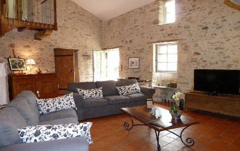 Location de vacances - Gîte à Château-Guibert - Salon