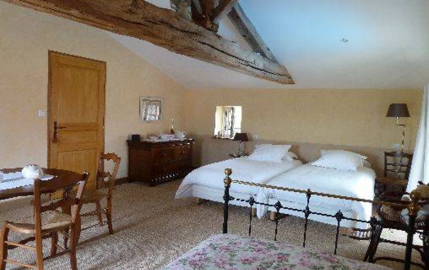 Location de vacances - Gîte à Château-Guibert - Chambre Rose