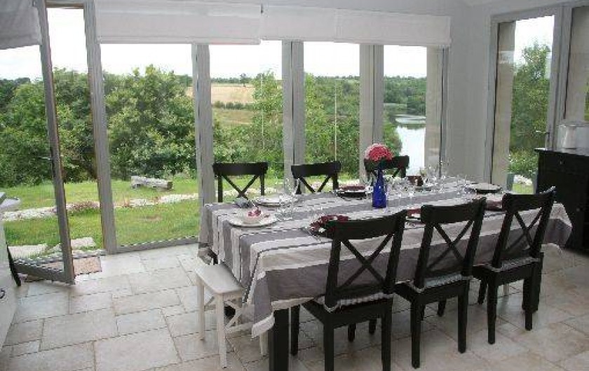 Location de vacances - Gîte à Château-Guibert - Vue sur le lac