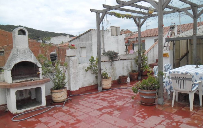 Location de vacances - Appartement à L'Estartit - 2 eme VUE TERRASSE ET BARBECUE