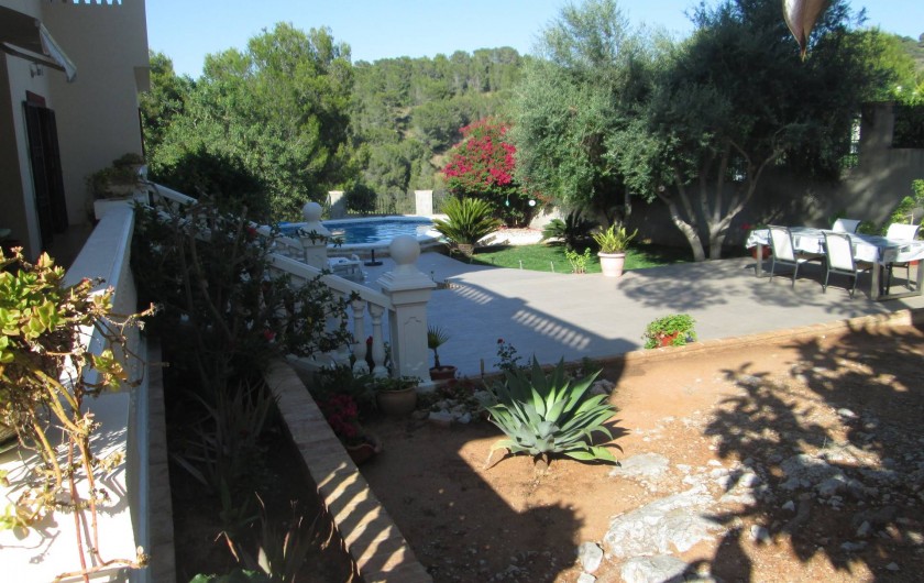 Location de vacances - Appartement à Carcaixent - Partie du jardin