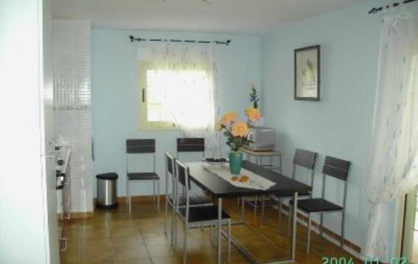 Location de vacances - Appartement à Carcaixent - Salon-cuisine vue 1