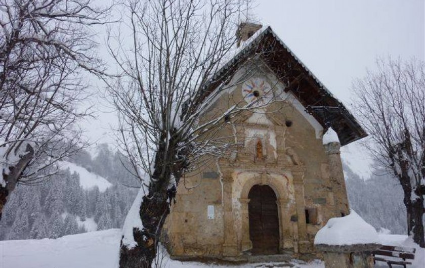 Location de vacances - Appartement à Saint-Sorlin-d'Arves - Chapelle des prés plans Une des six chapelles du village