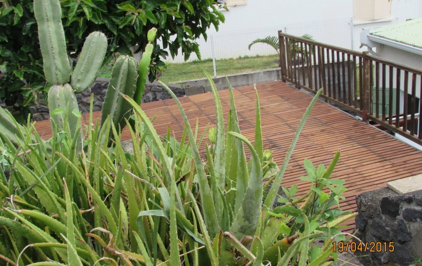 Location de vacances - Villa à Bois De Nèfles - Terrasse zen