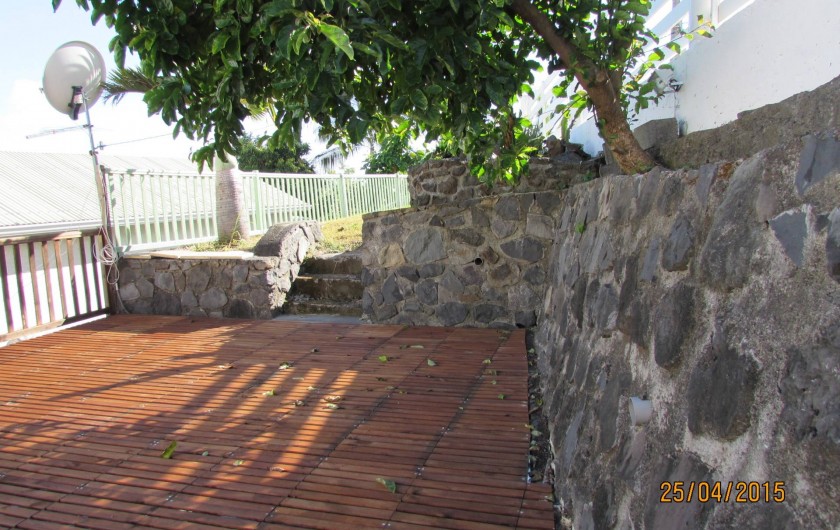Location de vacances - Villa à Bois De Nèfles - Terrasse zen