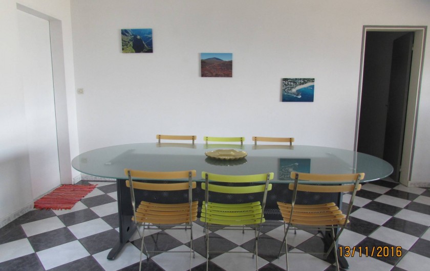 Location de vacances - Villa à Bois De Nèfles - Salle à manger