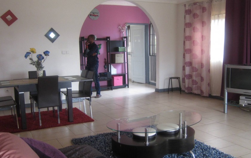 Location de vacances - Appartement à Yaoundé - Séjour Appartement Orchidée 2 Chambres
