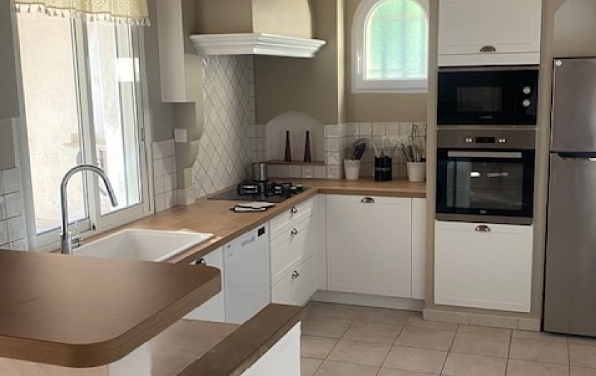 Location de vacances - Gîte à Saint-Marcellin-lès-Vaison - Cuisine Equipée