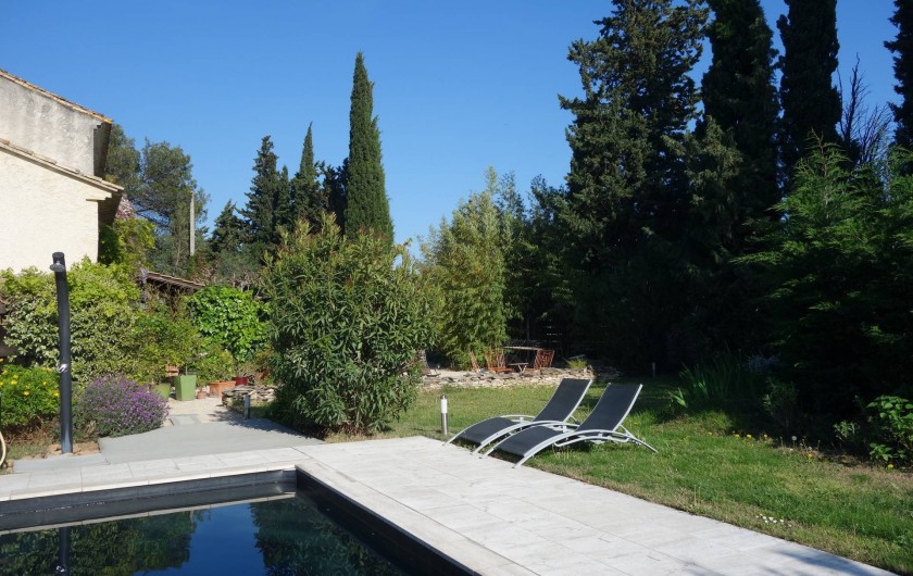 Location de vacances - Chambre d'hôtes à Saint-Geniès-de-Comolas - Table d'hôtes