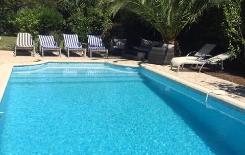 Location de vacances - Villa à Saint-Aygulf - ¨Piscine