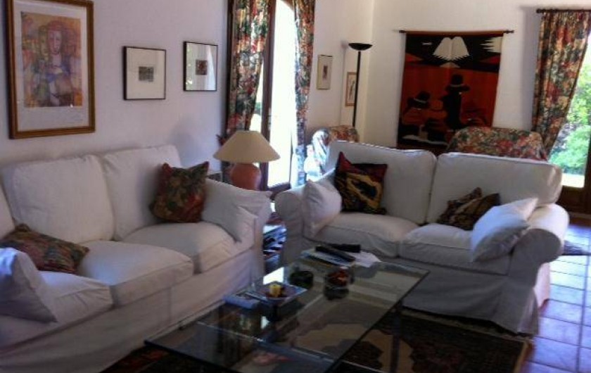 Location de vacances - Villa à Saint-Aygulf - Salon