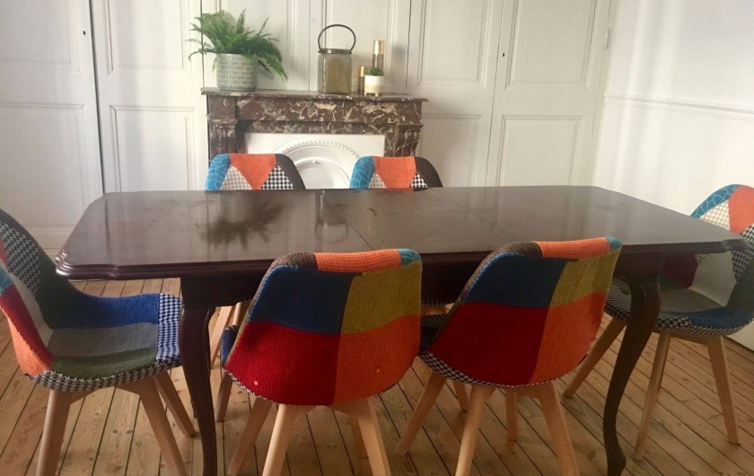 Location de vacances - Maison - Villa à Berck - c' est dans ce salon que vous pourrez manger