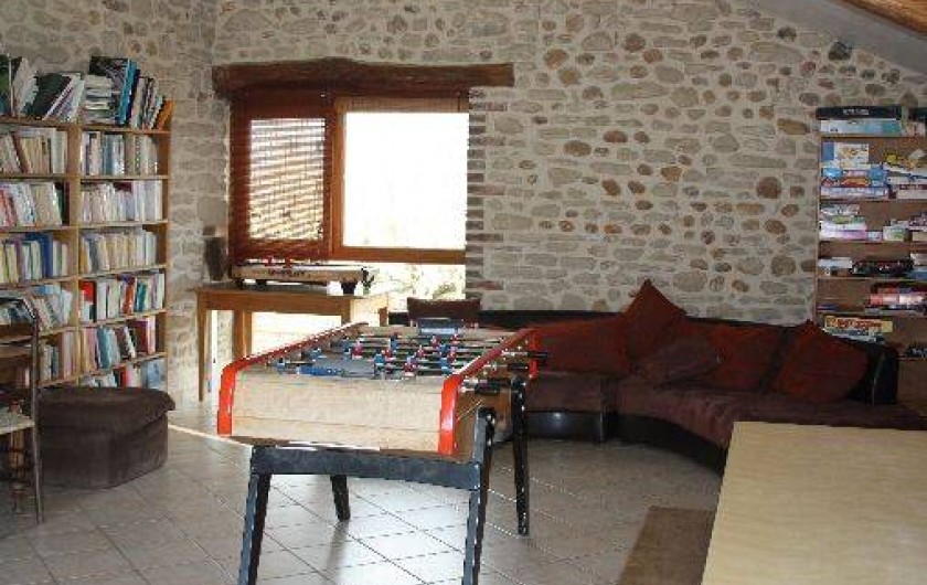 Location de vacances - Chambre d'hôtes à Saint-Lattier - salle de jeux