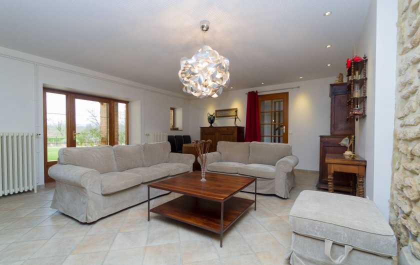 Location de vacances - Chambre d'hôtes à Saint-Lattier - le coin salon