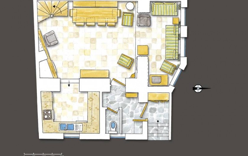 Location de vacances - Chalet à Montchavin