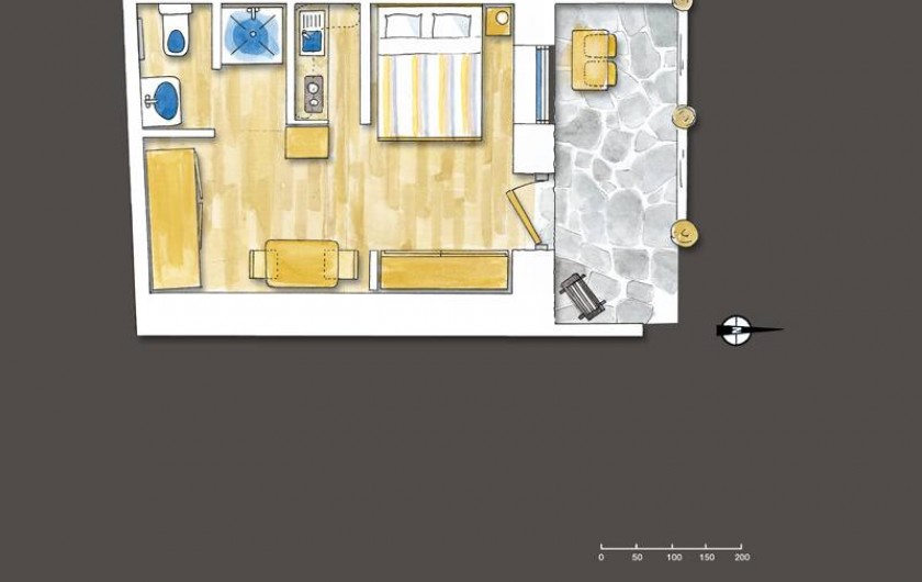 Location de vacances - Chalet à Montchavin