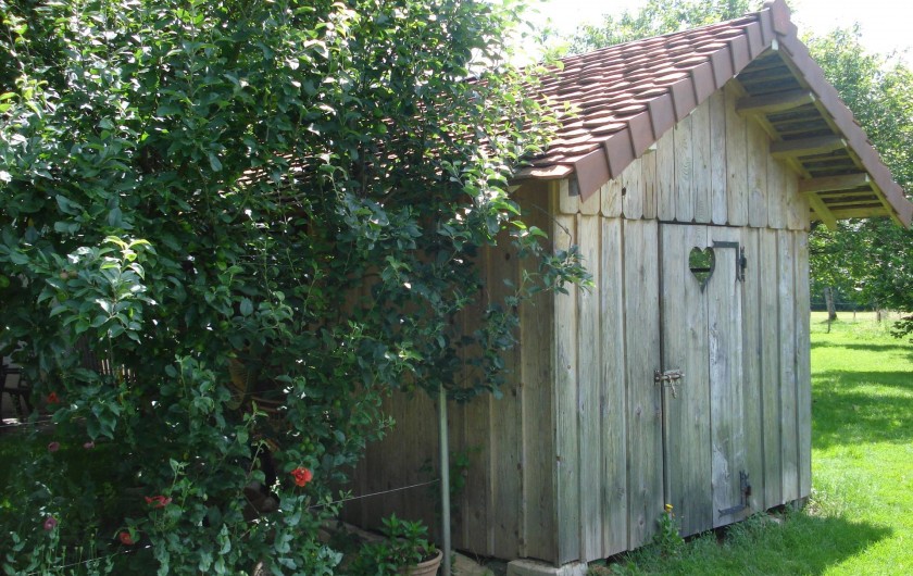 Location de vacances - Gîte à Esprels - la cabane de jardin