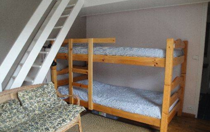 Location de vacances - Villa à Soorts - chambre 3 avec lits superposés et un lit double en mezzanine
