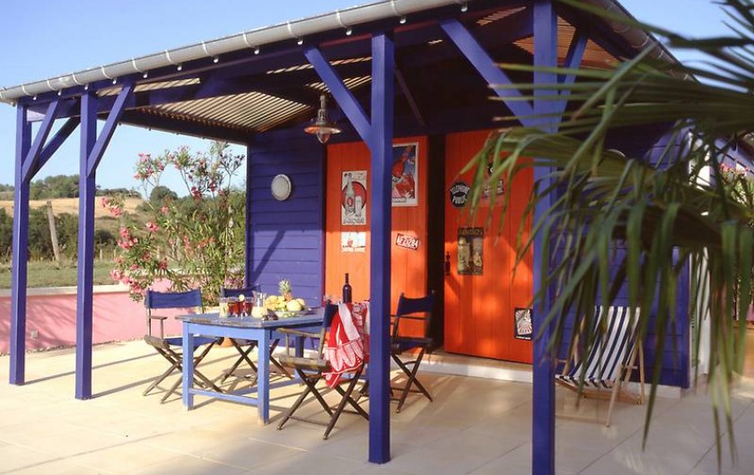 Location de vacances - Mas à Lusignac - poolhouse