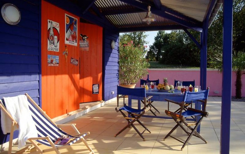 Location de vacances - Mas à Lusignac - poolhouse