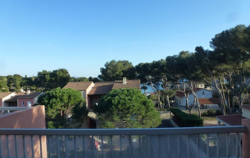 Location de vacances - Appartement à Carry-le-Rouet - Vue de la terrasse