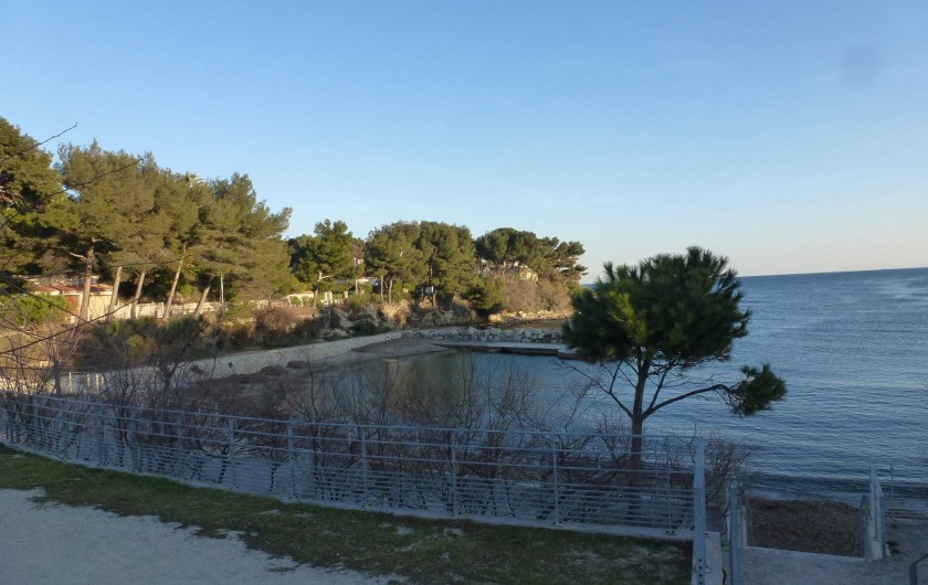 Location de vacances - Appartement à Carry-le-Rouet - Plage du Cap Rousset