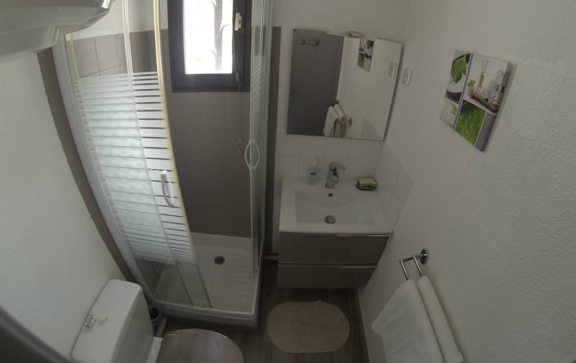 Location de vacances - Appartement à Carry-le-Rouet - Salle d'eau