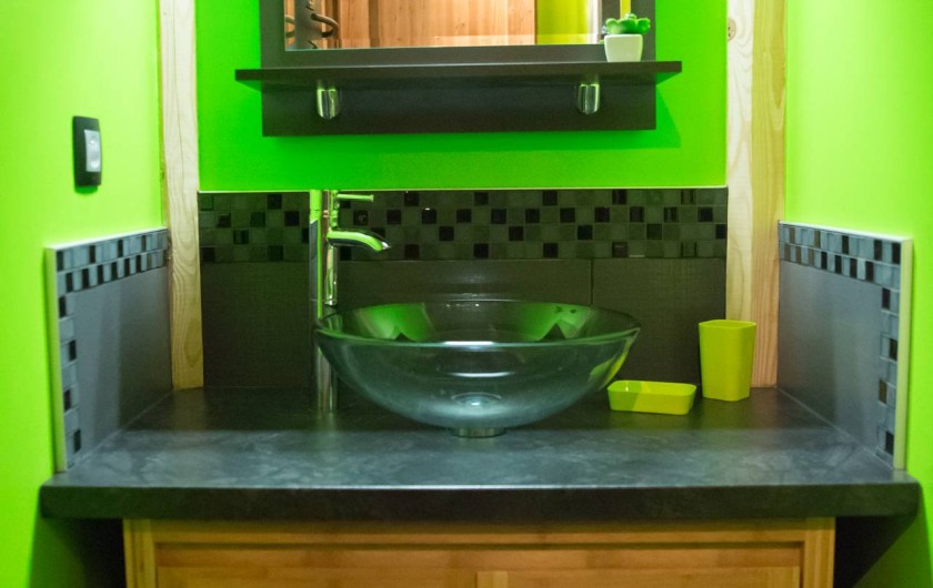 Location de vacances - Appartement à Champagny-en-Vanoise - Salle de bain