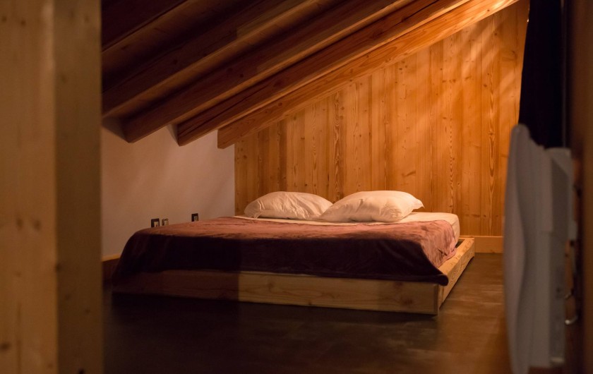 Location de vacances - Appartement à Champagny-en-Vanoise - Chambre mezzanine