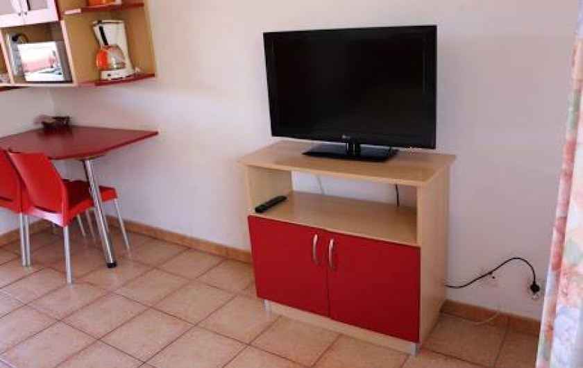 Location de vacances - Villa à Cilaos - Tv écran plat