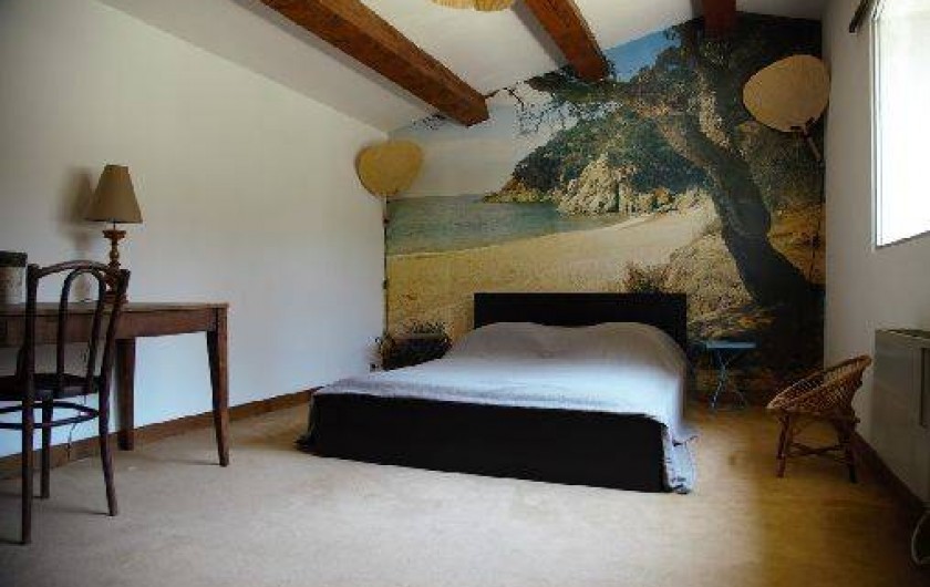 Location de vacances - Mas à Paradou - Chambre 3 avec une magnifique vue côté sud