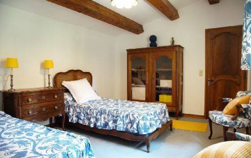 Location de vacances - Mas à Paradou - Chambre 4 avec 2 lits simple