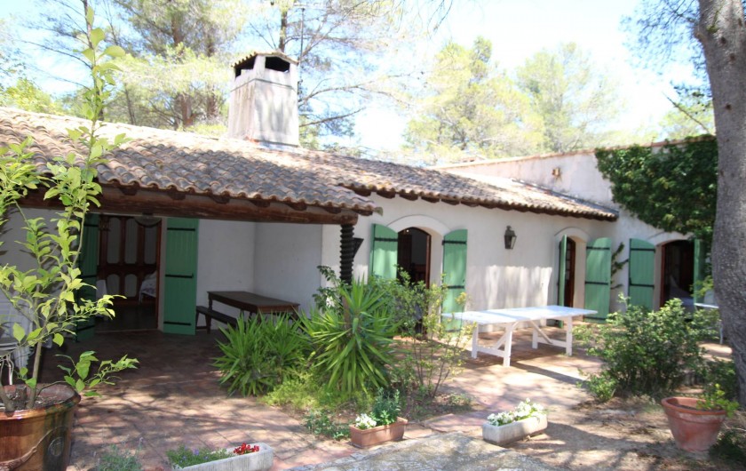 Location de vacances - Mas à Paradou - La salle de bain de la chambre 5