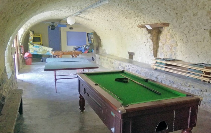 Location de vacances - Gîte à Montréal - salle de jeux