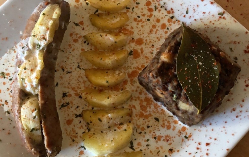 Location de vacances - Chambre d'hôtes à Les Loges - Saucisse aux lentilles à la Normande