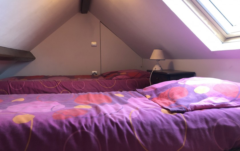 Location de vacances - Chambre d'hôtes à Les Loges - Mezzanine de la chambre Syracuse +
