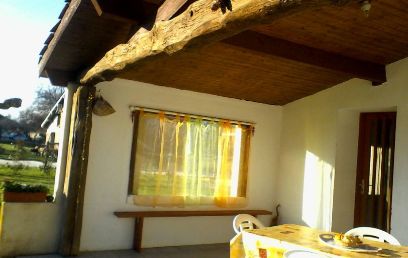 Location de vacances - Maison - Villa à Jau-Dignac-et-Loirac - porche