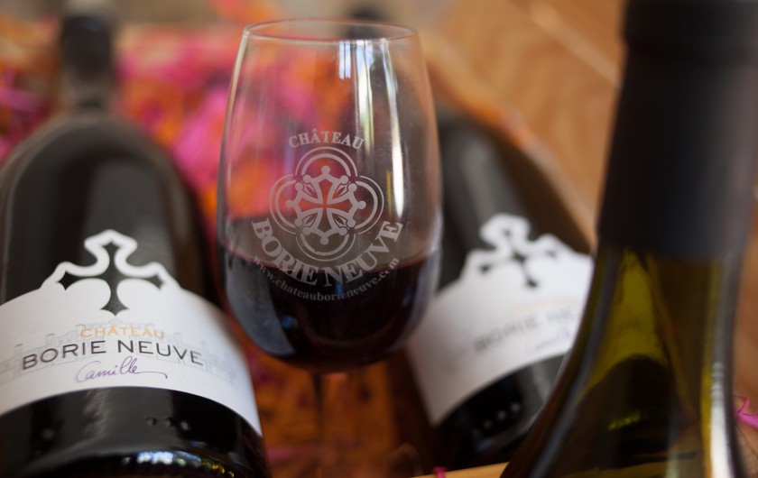 Location de vacances - Gîte à Badens - Vin du domaine