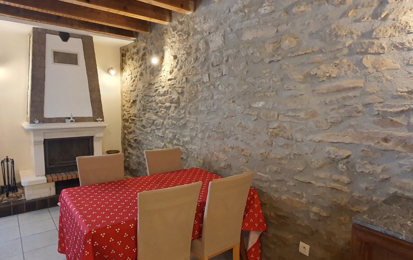 Location de vacances - Gîte à Badens - Gîte Grenache - espace repas