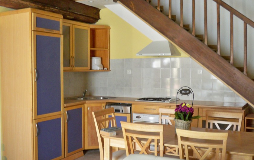 Location de vacances - Gîte à Badens - Gîte Syrah - espace cuisine et repas