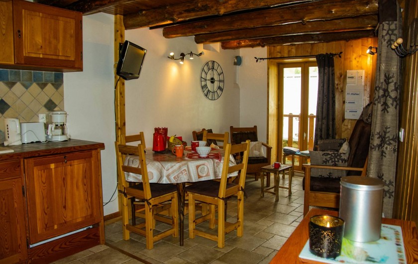 Location de vacances - Maison - Villa à La Grave - La pièce à vivre