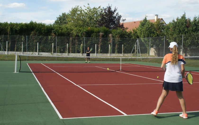 Location de vacances - Chambre d'hôtes à Vecquemont - CASA: tennis