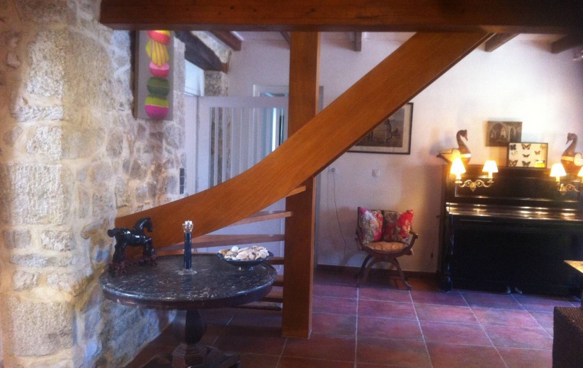 Location de vacances - Mas à Sainte-Marine - autre vue du salon