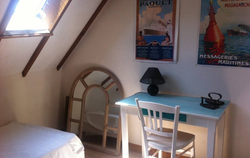 Location de vacances - Mas à Sainte-Marine - vue de la petite chambre