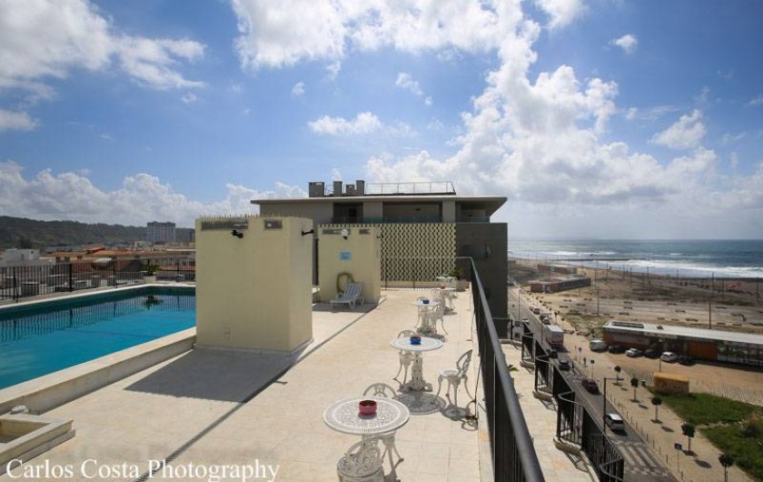 Location de vacances - Appartement à Costa da Caparica - Vue de la piscine