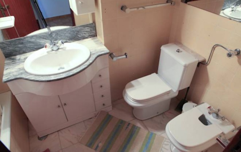 Location de vacances - Appartement à Costa da Caparica - Salle de bain